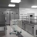 Étagère à plaques, Chariot de boulangerie commercial à 10 niveaux avec roulettes à frein