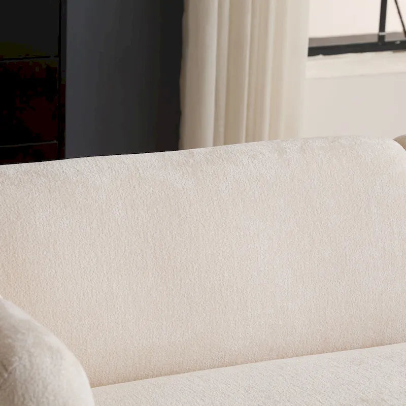 Christopher Knight Home - Tonson 83 3-Seater Wave Design Sofa