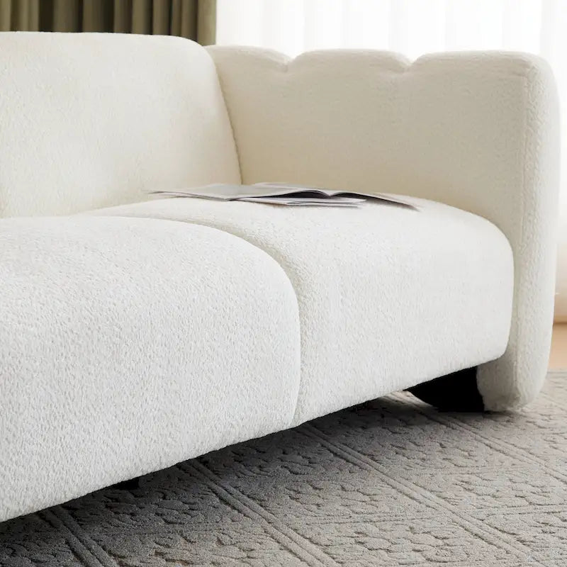 Christopher Knight Home - Tonson 83 3-Seater Wave Design Sofa