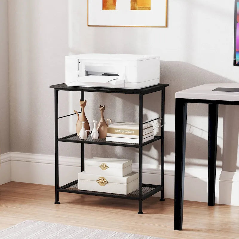 Costway 3-Tier Kitchen Serving Cart Utility Standing Microwave Rack - See Details