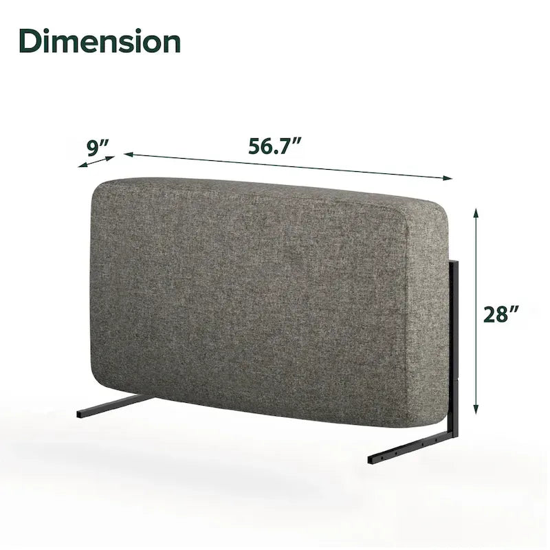 Priage by ZINUS Upholstered Cushion Headboard