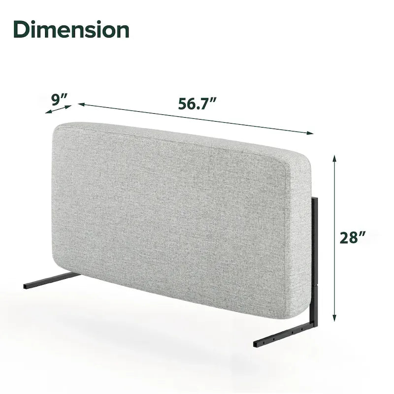 Priage by ZINUS Upholstered Cushion Headboard