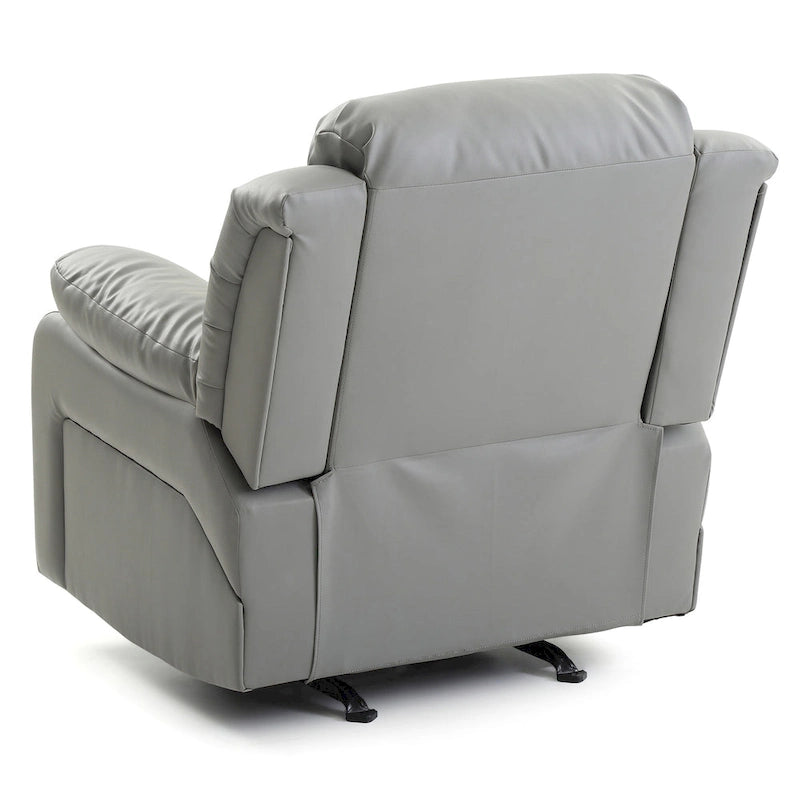 Daria Faux Leather Upholstery Reclining Chair - 38L x 37W x 41H