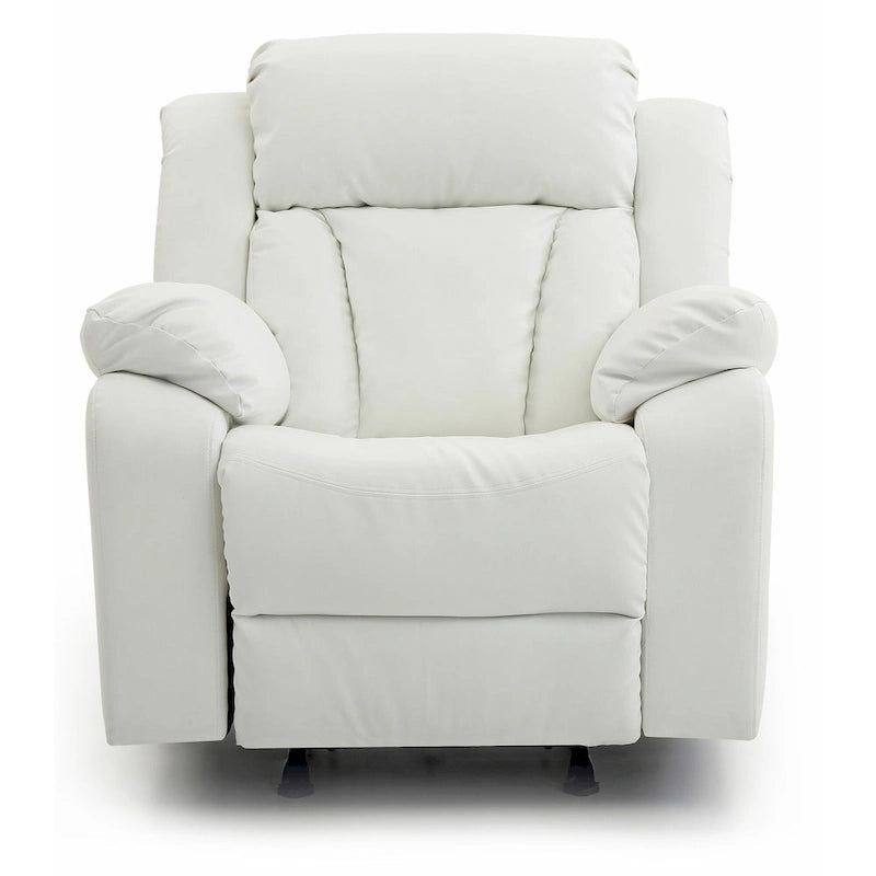 Daria Faux Leather Upholstery Reclining Chair - 38L x 37W x 41H
