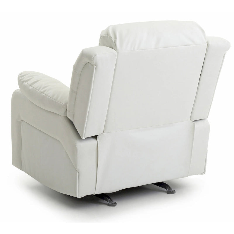 Daria Faux Leather Upholstery Reclining Chair - 38L x 37W x 41H