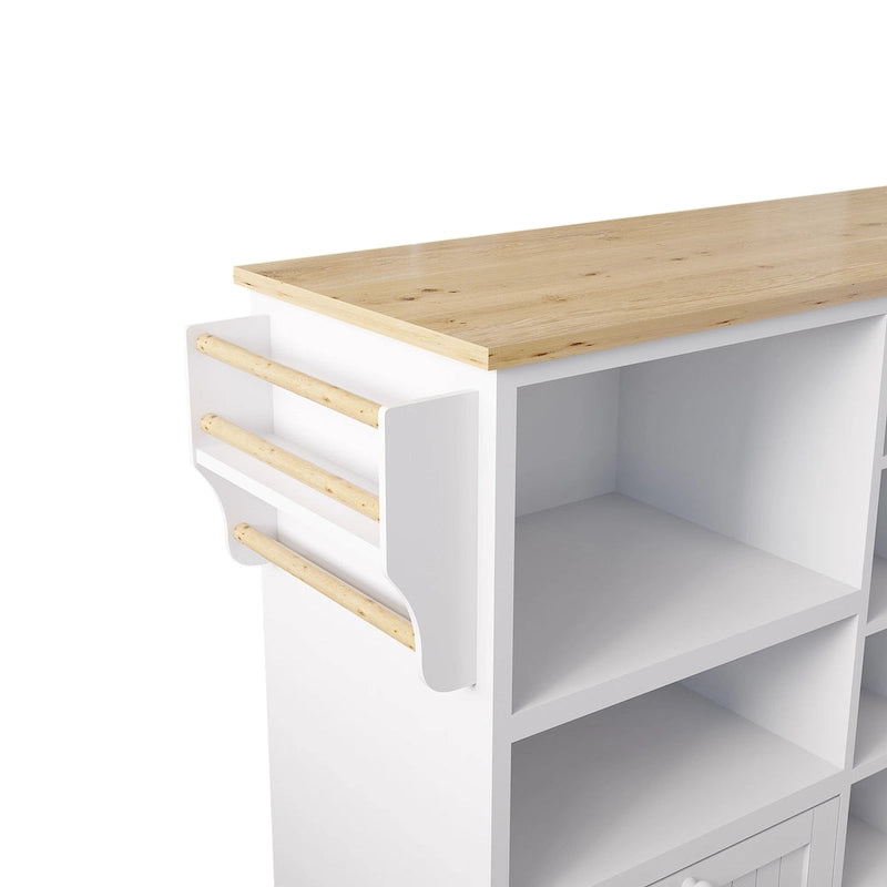 Kitchen Island Cart with Storage