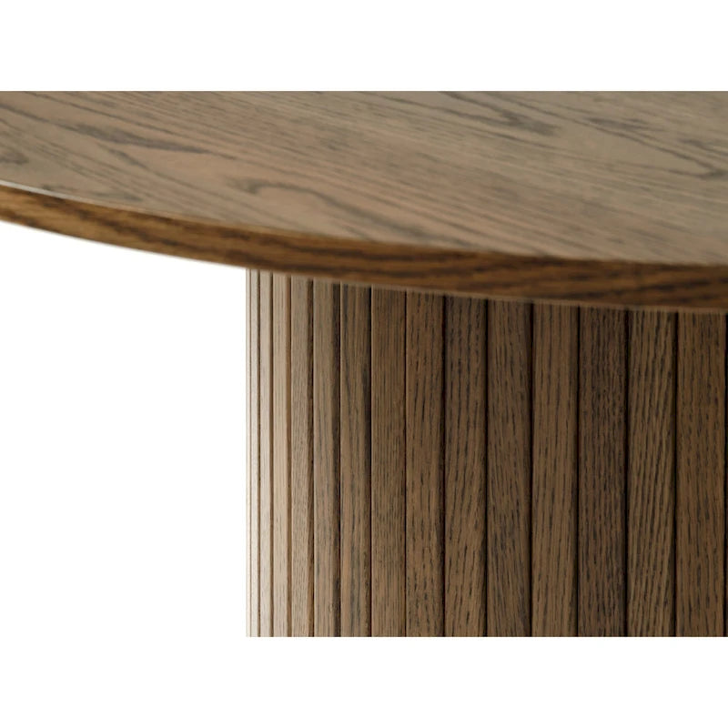 Rye Studio Nicola Mid-Century Modern Pedestal Dining Table