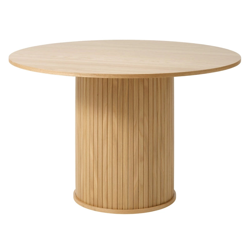 Rye Studio Nicola Mid-Century Modern Pedestal Dining Table