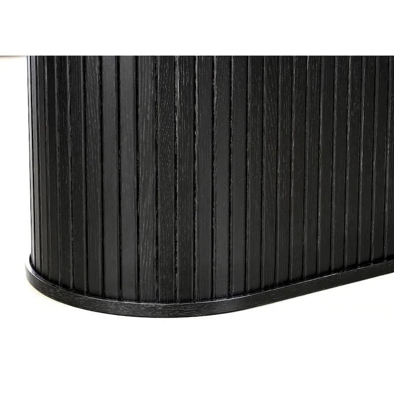 Rye Studio Nicola Mid-Century Modern Pedestal Dining Table