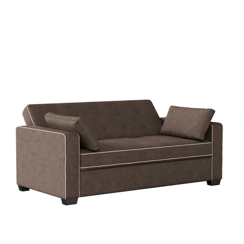 Serta Morrison Queen Convertible Loveseat