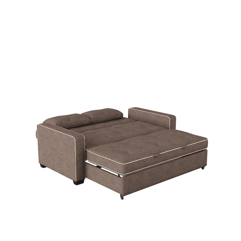 Serta Morrison Queen Convertible Loveseat