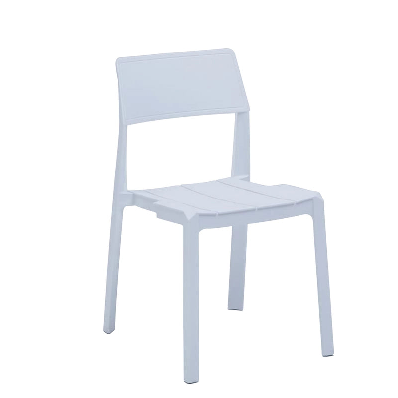 Porthos Home Brock Stackable Dining Chairs Set of 4, Overall Plastic