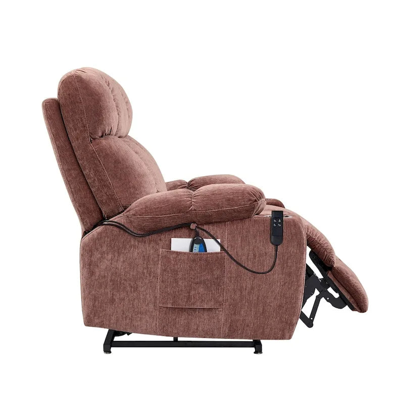 Motor Power Lift Recliner Chair for Elderly with Heat Massage