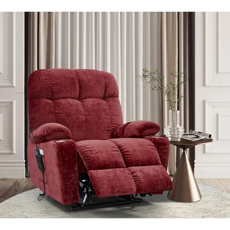 Motor Power Lift Recliner Chair for Elderly with Heat Massage