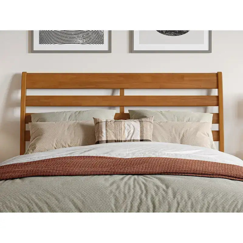 Savannah Solid Wood Headboard with Attachable Charger