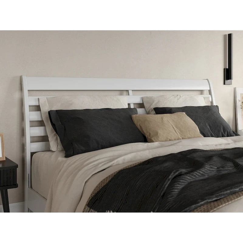 Savannah Solid Wood Headboard with Attachable Charger