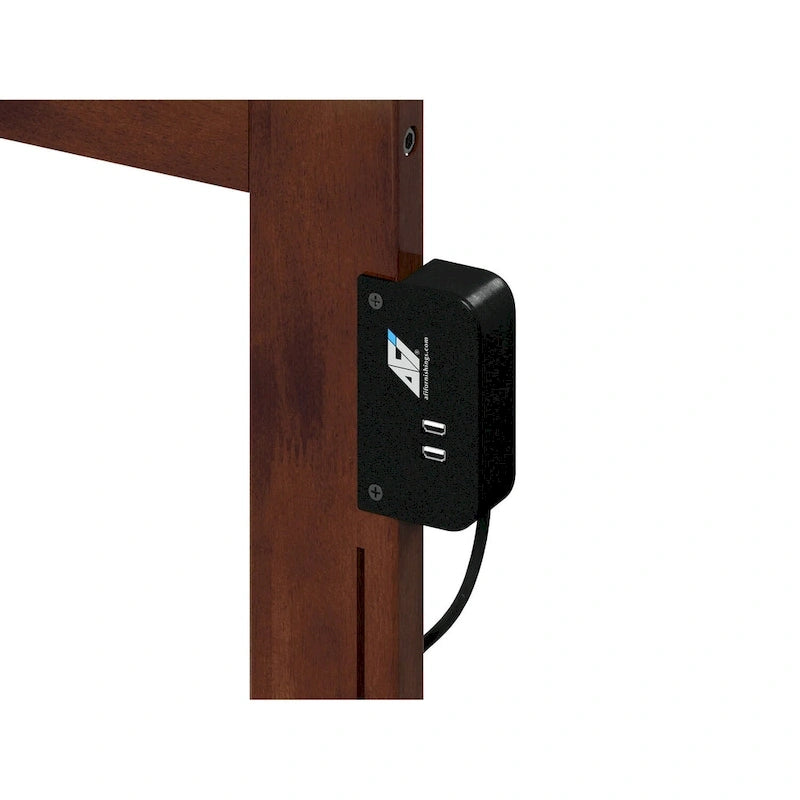 Savannah Solid Wood Headboard with Attachable Charger