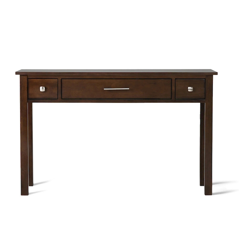 WYNDENHALL Franklin SOLID WOOD Contemporary Writing Office Desk