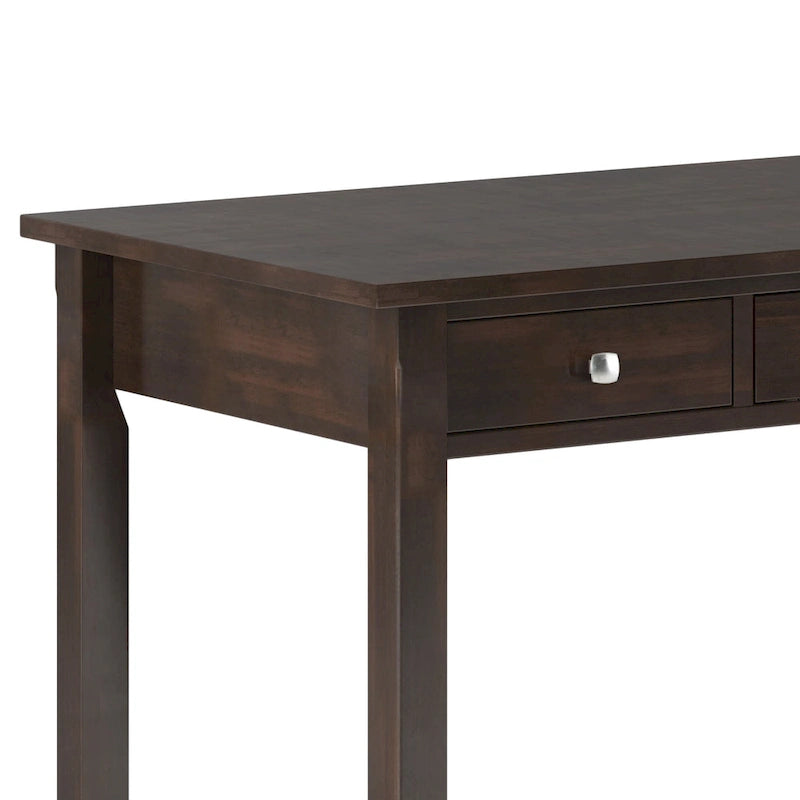WYNDENHALL Franklin SOLID WOOD Contemporary Writing Office Desk