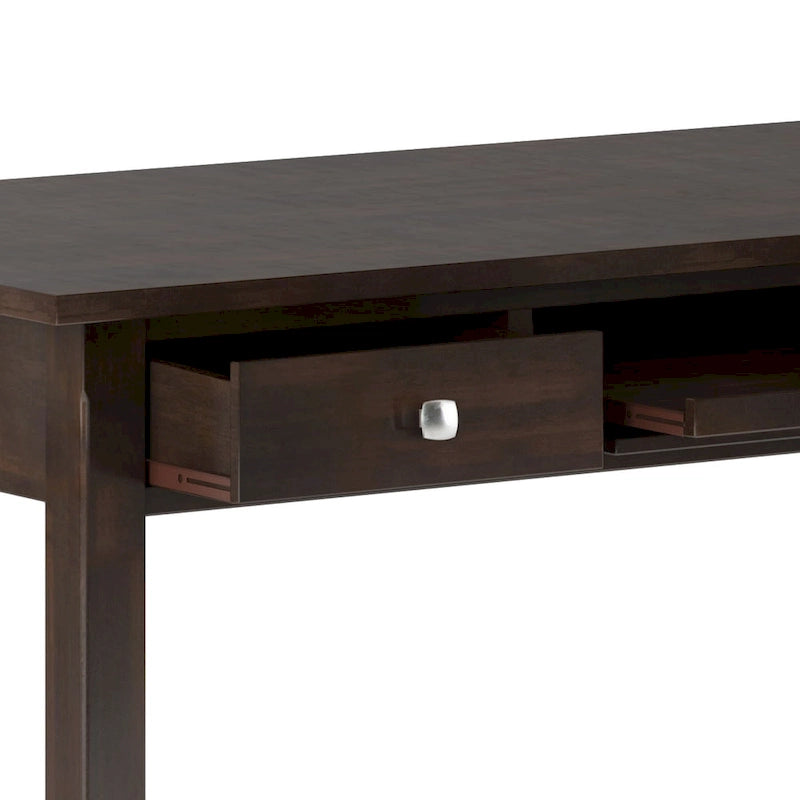 WYNDENHALL Franklin SOLID WOOD Contemporary Writing Office Desk