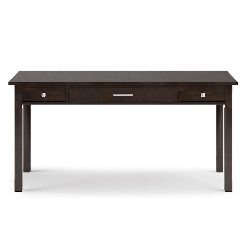 WYNDENHALL Franklin SOLID WOOD Contemporary Writing Office Desk