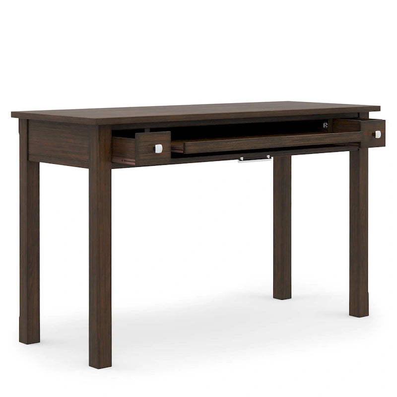 WYNDENHALL Franklin SOLID WOOD Contemporary Writing Office Desk