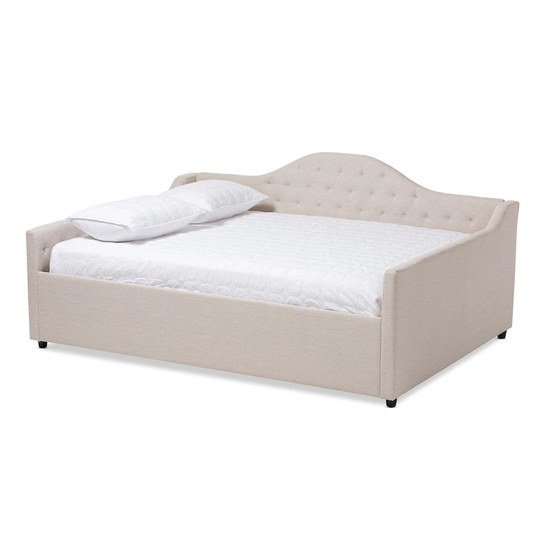 Contemporary Fabric Upholstered Daybed by Baxton Studio