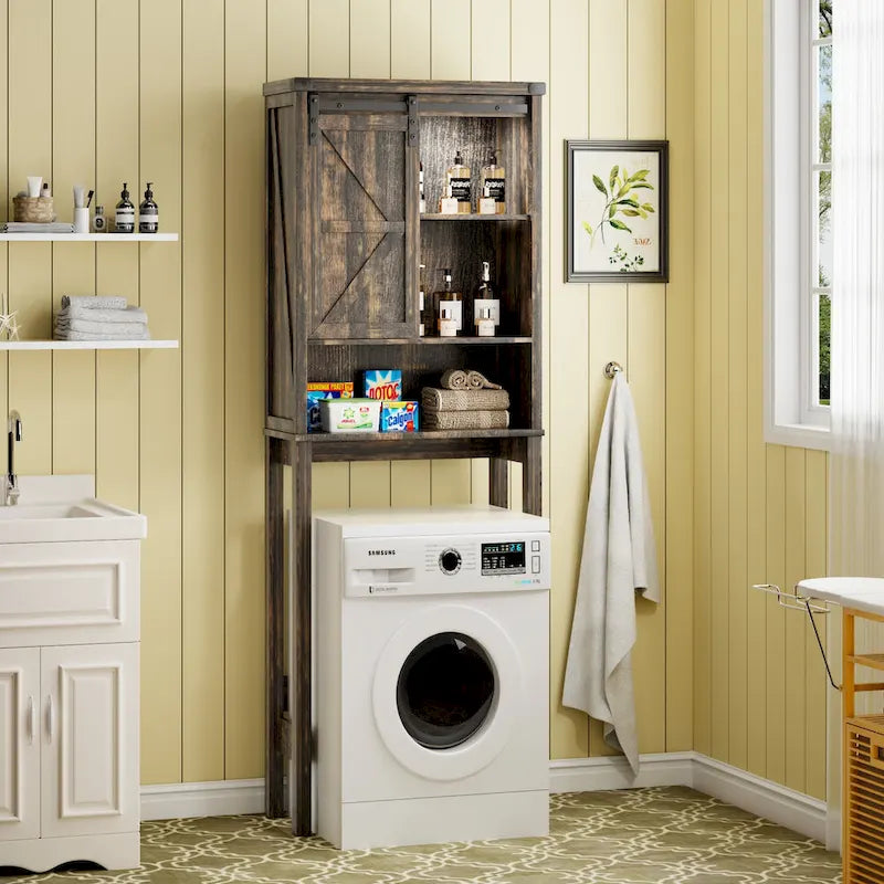 Freestanding Over The Toilet Storage - N/A