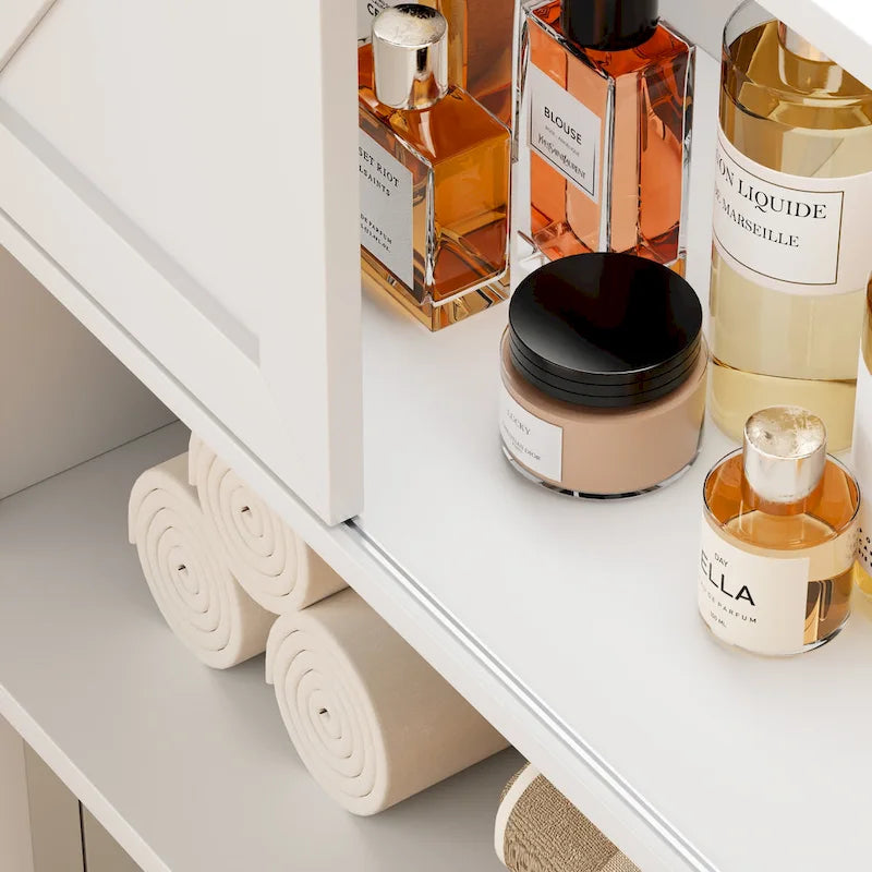 Freestanding Over The Toilet Storage - N/A