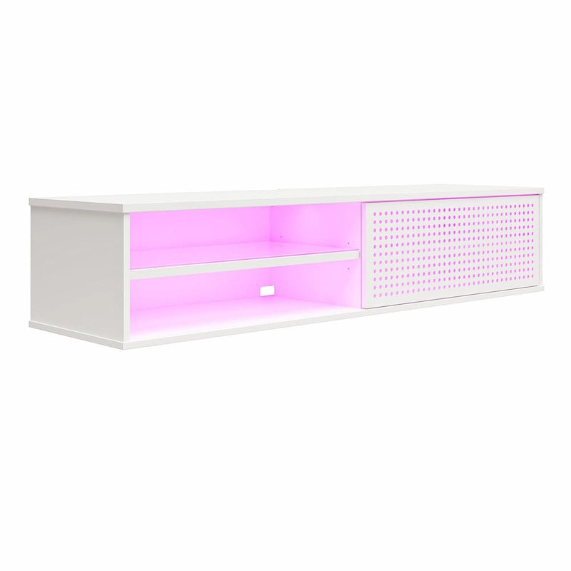 Ntense Glitch Floating TV Stand for TVs up to 60