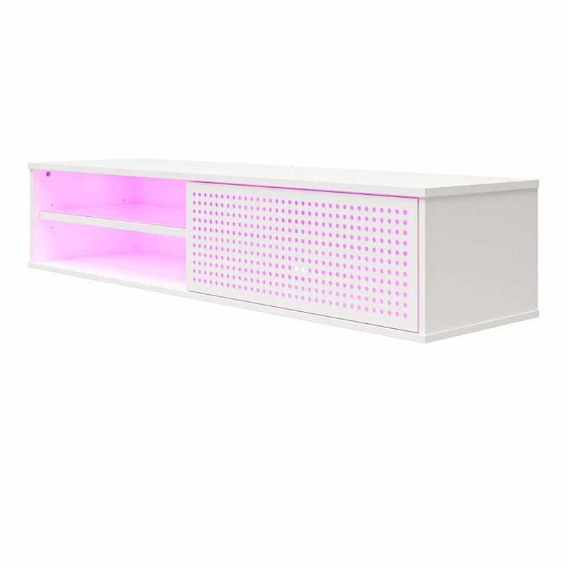 Ntense Glitch Floating TV Stand for TVs up to 60