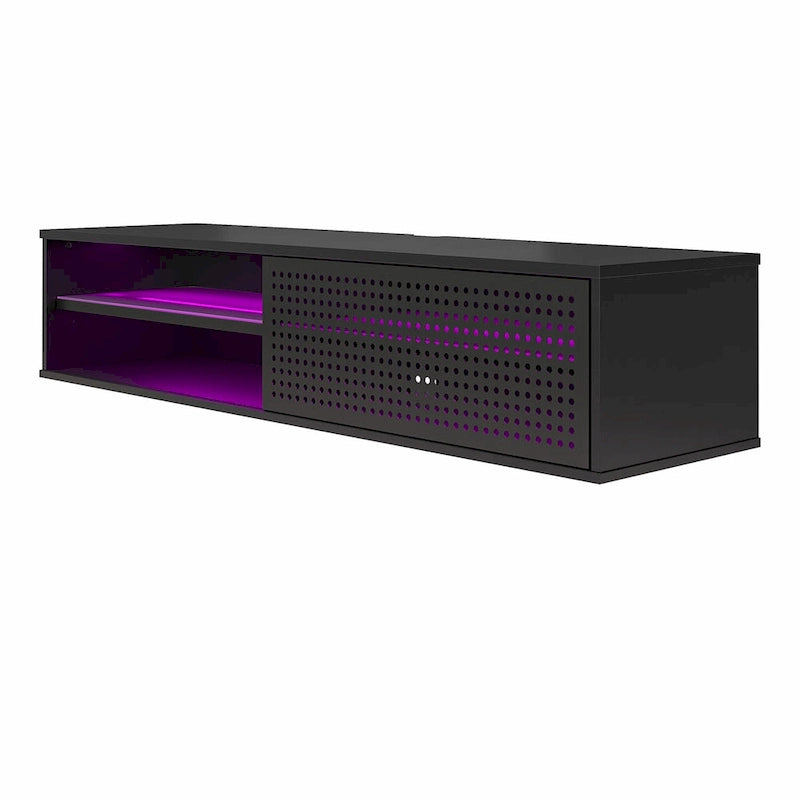 Ntense Glitch Floating TV Stand for TVs up to 60