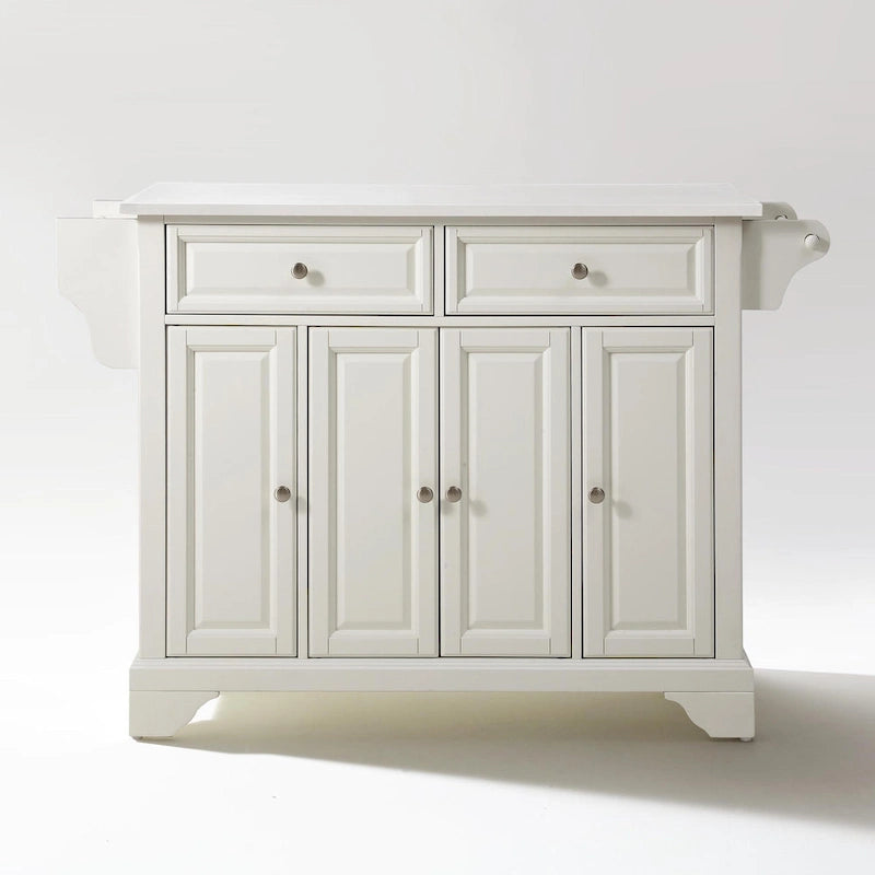 Crosley Lafayette Granite Top Full Size Kitchen Island/Cart - 51.5W x 18D x 36H
