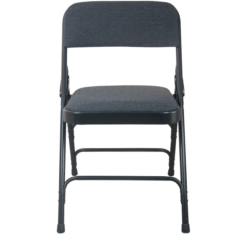 2-pack Advantage Padded Metal Folding Chair - Fabric Seat