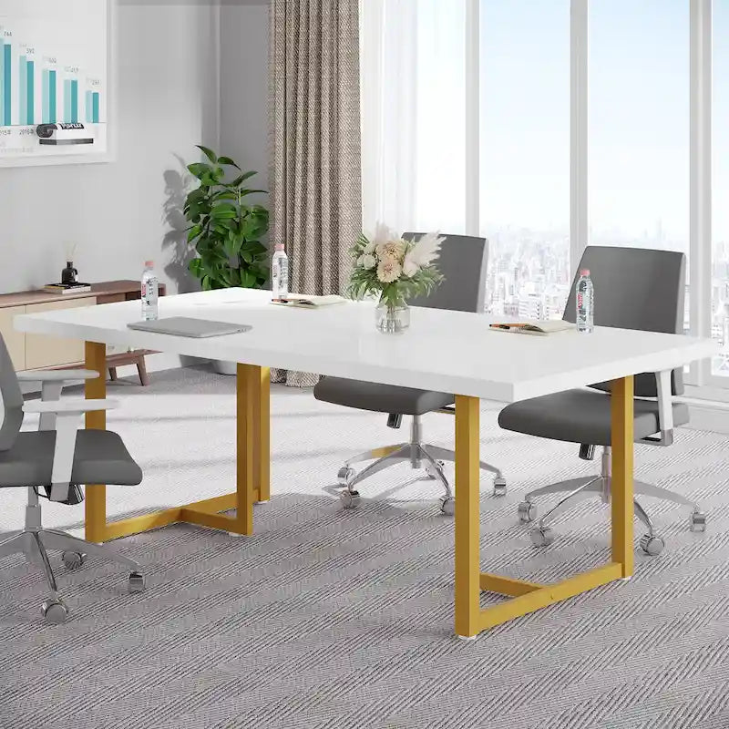 70.8 Executive Computer Desk for Home Office