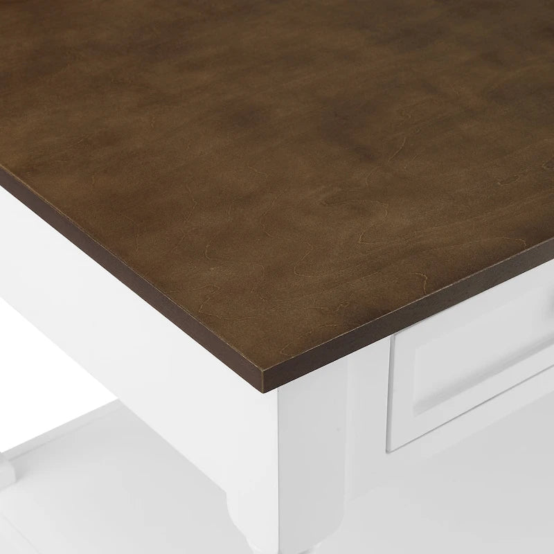 Crosley Caitlyn Wood Top Kitchen Island - 23.63d x 42w x 36.25h