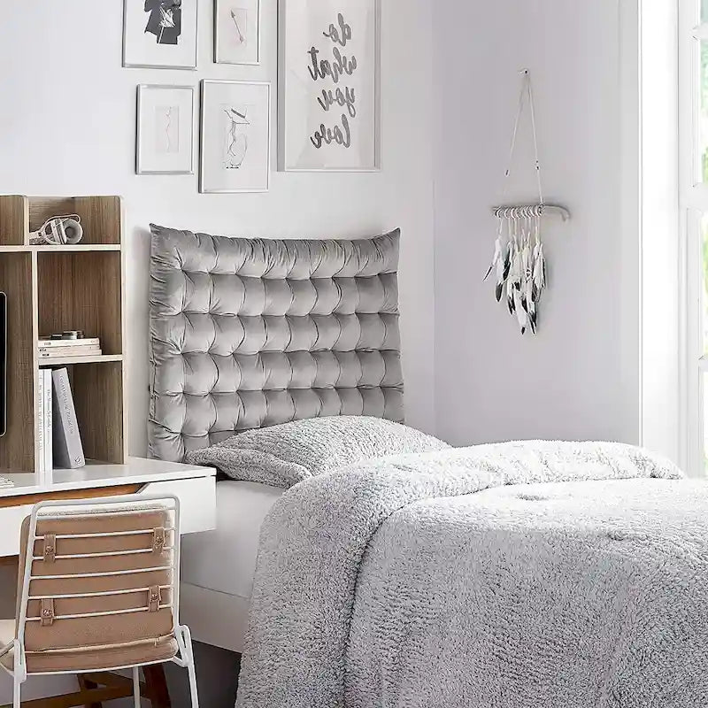 Rainha Cushion Tufted College Headboard by DormCo