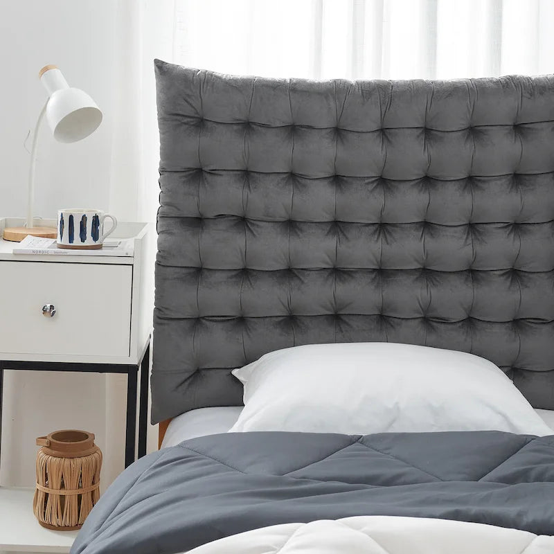 Rainha Cushion Tufted College Headboard by DormCo