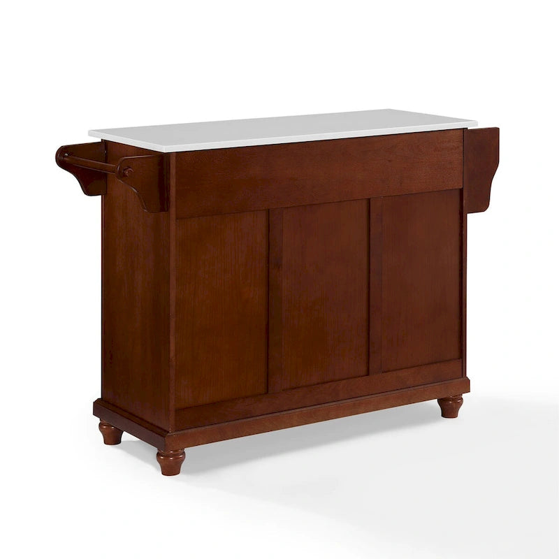Crosley Cambridge Granite Top Full Size Kitchen Island/Cart - 51.5 W x 18 D x 36 H