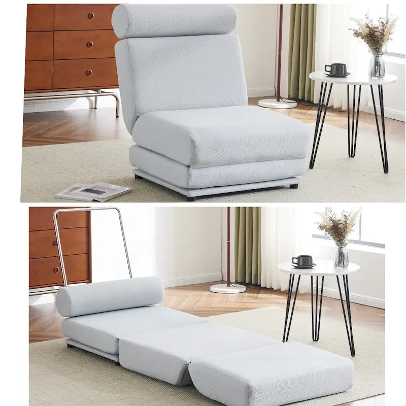 Single Sofa Chair Foldable Single Sofa Bed with Pillow,Portable Foldable Sofa Bed,Leisure Sofa Chair,Easy to Store