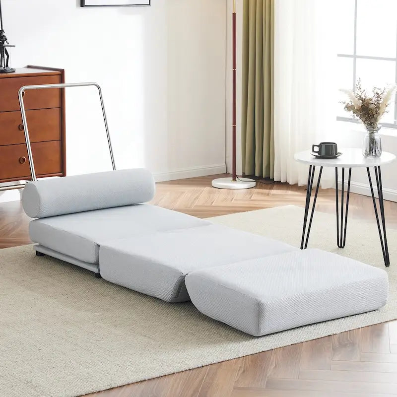 Single Sofa Chair Foldable Single Sofa Bed with Pillow,Portable Foldable Sofa Bed,Leisure Sofa Chair,Easy to Store