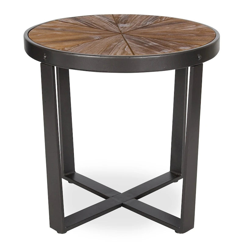 Kate and Laurel Gerhardt Round Side Table - 20x20x18.5