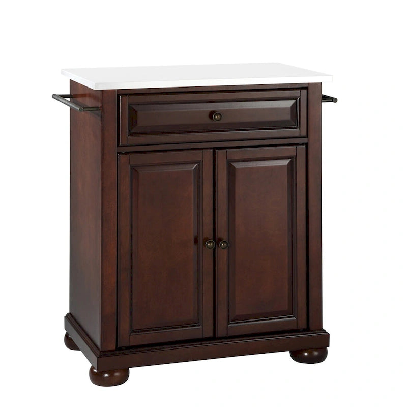 Crosley Alexandria Granite Top Portable Kitchen Island/Cart - 31W x 18D x 35.5H