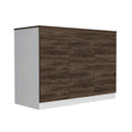Grecia Kitchen Base Cabinet,Three Drawers, Two Internal Shelves - N/A