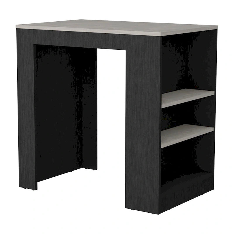 Kitchen Island with 3-Side Shelves,Kitchen Storage Cabinet for Dining Room