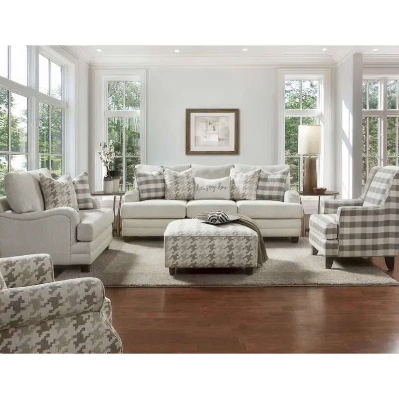 Basic Wool Stationary Sofa