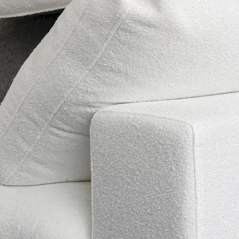 Commix Down Filled Sectional Sofa L-shape 4 Piece Modular Couch with Storage Ottoman