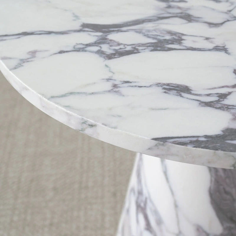 24 Inch Round Black Pedestal End Table