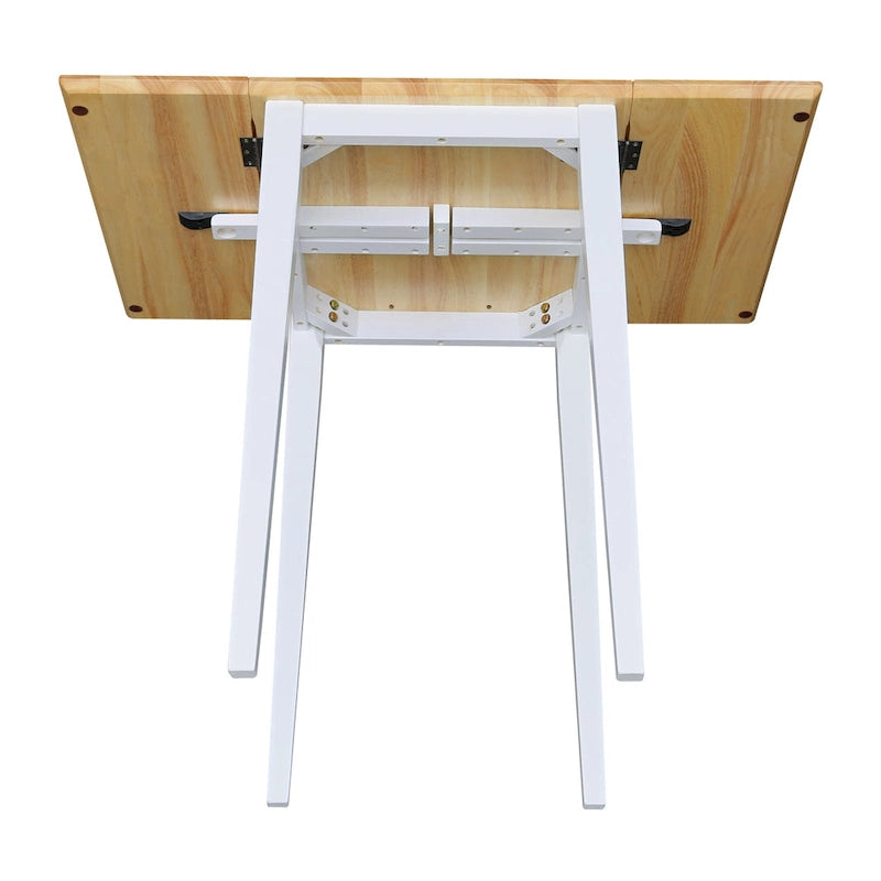 International Concepts Small Drop Leaf Shaker Style Dining Table