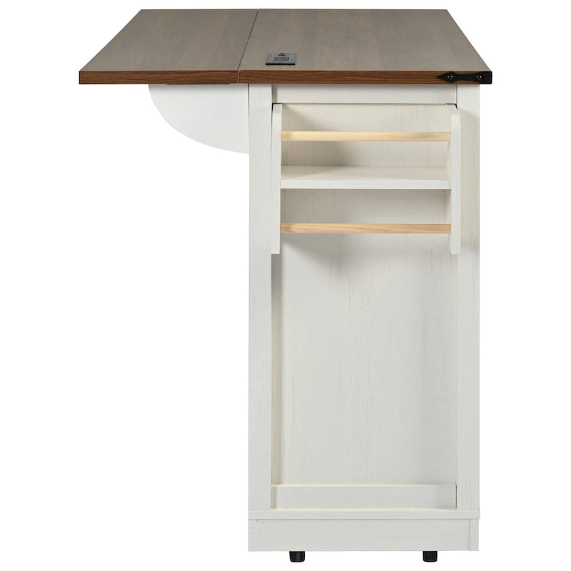 Rolling Kitchen Cart on Wheels,for Home,Kitchen and Dining Room